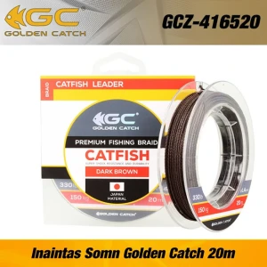 Fir Textil Inaintas Golden Catch Catfish Leader 20m, 1.20mm, 100kg Fir Textil Inaintas Golden Catch Catfish Leader 20m, 1.20mm, 100kg