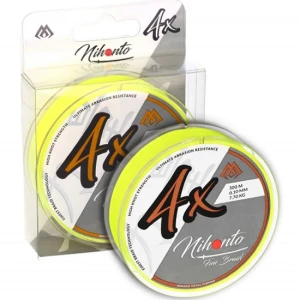 Fir Textil MIKADO Nihonto Fine Braid, Fluo Yellow, 0.50mm, 41.8kg, 300m Fir Textil MIKADO Nihonto Fine Braid, Fluo Yellow, 0.50mm, 41.8kg, 300m