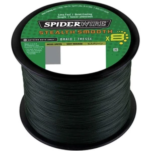 Fir Textil SPIDERWIRE Stealth X8, Moss Green, 46.3kg, 0.39mm, 2000m Fir Textil SPIDERWIRE Stealth X8, Moss Green, 46.3kg, 0.39mm, 2000m
