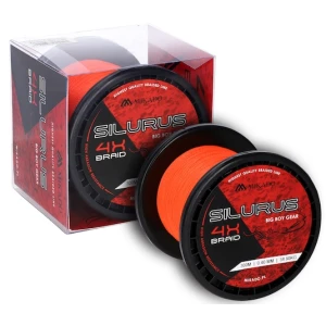 Fir Textil Silurus 4 X Braid - 0.45Mm/37.40Kg/300M - Fluo Orange