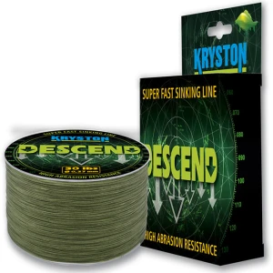 FIR TEXTIL KRYSTON DESCENT SUPER FAST SINKING 300m 20lb 0.27mm Olive Mud FIR TEXTIL KRYSTON DESCENT SUPER FAST SINKING 300m 20lb 0.27mm Olive Mud