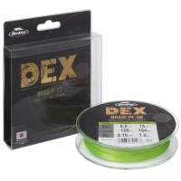 Fir BERKLEY DEX Braid X8, Chartreuse, 6.8kg, 0.08mm, 3000m