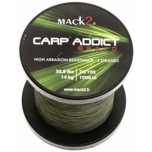 Fir Multifilament MACK2 Carp Addict Kaki, 22kg, 0.33mm, 1000m Fir Multifilament MACK2 Carp Addict Kaki, 22kg, 0.33mm, 1000m