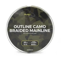 Fir Textil Avid Carp Outline Camo Braided Mainline 30lb 600m
