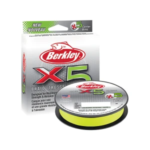 Fir Textil BERKLEY Superline X5 Flame Green, 300m, 0.14mm, 14.20kg