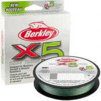 Fir Textil BERKLEY Superline X5 Low vis Green, 250m, 0.40mm, 45.60kg