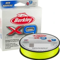 Fir Textil BERKLEY Superline X9 Fluo Green, 300m, 0.10mm, 9.00kg