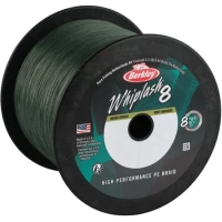 Fir Textil Berkley Whiplash 8 Pe, Green, 0.12mm, 17.5kg, 2000m
