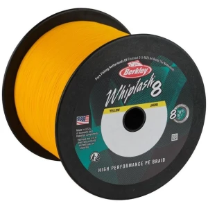 Fir Textil BERKLEY Whiplash 8 PE, Yellow, 2000m, 0.10mm, 14.8kg Fir Textil BERKLEY Whiplash 8 PE, Yellow, 2000m, 0.10mm, 14.8kg