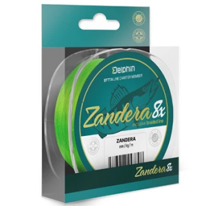 Fir Textil Delphin ZANDERA 8 Verde Fluo 0.20mm, 15.5kg, 150m