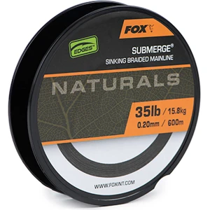 Fir Textil Fox Submerge Naturals Braid, Green, 600m, 0.20mm, 35lb/15.8kg Fir Textil Fox Submerge Naturals Braid, Green, 600m, 0.20mm, 35lb/15.8kg