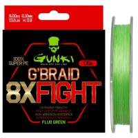 Fir Textil Gunki G Braid 8x Fighting, 6kg, 0.10mm, 135m