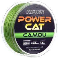 Fir Textil NEVIS Powercat, Camou Green, 300m, 0.40mm, 38.0kg