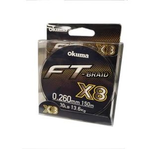 Fir Textil Okuma FT Braid X8 Green 150m 0.37mm 24.50kg
