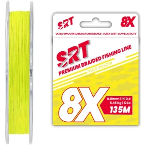 Fir Textil Sert Srt 8X, Fluo Yellow, 11.36kg, 0.20mm, 135m