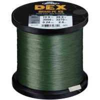 Fir Textilberkley Dex Braid X8, 3000m, Moss Green, 0.14mm, 12.9kg