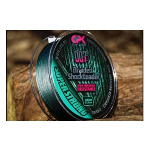 Fir textil CPK Braided Shock Leader 0.28mm/100m Dark Green  Fir textil CPK Braided Shock Leader 0.28mm/100m Dark Green