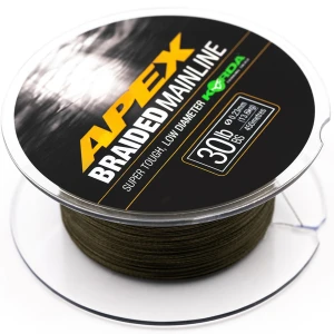 Fir textil KORDA Apex Braided Mainline, 30lb/13.60kg, 0.23mm, 1200m