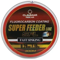 Fir Monofilament Claumar Super Feeder Line SFL , 0.23mm, 4.70kg, 300m Fir Monofilament Claumar Super Feeder Line SFL , 0.23mm, 4.70kg, 300m