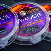 Fir Monofilament Guru N-Guage Super Natural, Clear, 0.10mm, 1.09kg, 150m