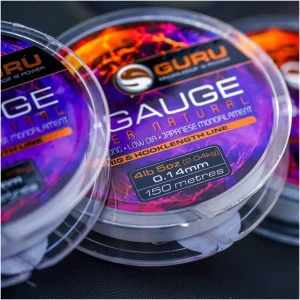 Fir Monofilament Guru N-Guage Super Natural, Clear, 0.23mm, 4.15kg, 150m Fir Monofilament Guru N-Guage Super Natural, Clear, 0.23mm, 4.15kg, 150m