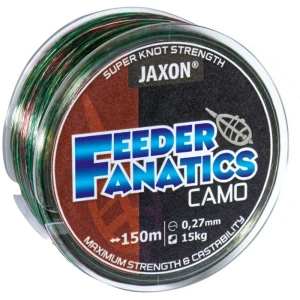 Fir Monofilament JAXON Fanatics Feeder, Camo, 9kg, 0.20kg, 150m