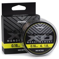Fir Monofilament MATRIX Submerge XD Mono, 300m, 0.16mm/4lbs