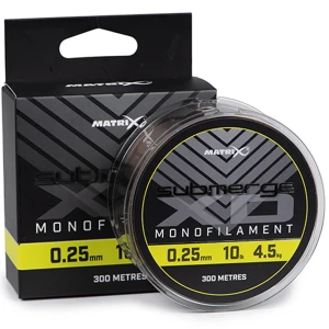 Fir Monofilament MATRIX Submerge XD Mono, 300m, 0.25mm/10lbs