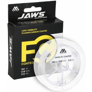 Fir Monofilament MIKADO Jaws Fluorocarbon Coated, Transparent, 0.22mm, 4.95kg, 150m Fir Monofilament MIKADO Jaws Fluorocarbon Coated, Transparent, 0.22mm, 4.95kg, 150m