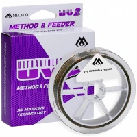 Fir Monofilament Mikado Ultraviolet Ii Method Feeder, Camo, 0.18mm, 6.85kg, 300m