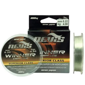 Fir Monofilament NEVIS Winner, Clear, 100m, 0.25mm, 6.80kg Fir Monofilament NEVIS Winner, Clear, 100m, 0.25mm, 6.80kg