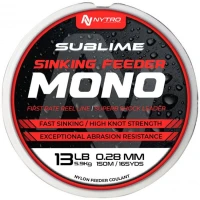 Fir Monofilament NYTRO Sublime Sinking Feeder Maro, 150m, 0.26mm, 5.0kg