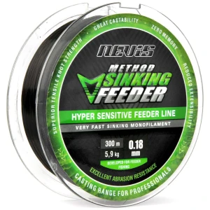 Fir Monofilament Nevis Method Feeder Sinking  Black, 0.22mm, 6.60kg, 300m Fir Monofilament Nevis Method Feeder Sinking  Black, 0.22mm, 6.60kg, 300m