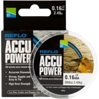 Fir Monofilament PRESTON Accu Power, 0.10mm, 100m