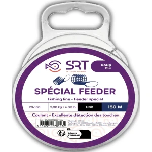 Fir Monofilament SERT SRT Special Feeder Black, 3.60kg, 0.25mm, 150m Fir Monofilament SERT SRT Special Feeder Black, 3.60kg, 0.25mm, 150m