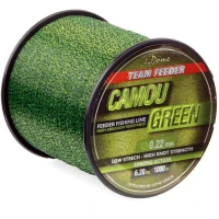 Fir Monofilament TEAM FEEDER By Dome Camo Green, 12.80kg, 0.30mm, 1000m