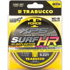 Fir Monofilament TRABUCCO T-Force XPS Surf HR UV Mark System, 15.790Kg, 0.355mm, 300m