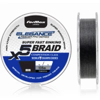 Fir Textil FORMAX Fast Sinking Braid, Black, 7.40kg, 0.10mm, 135m