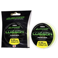 Fir Textil FORMAX Lusson Feeder Braid, Galben Fluo, 16.89kg, 0.20mm, 135m