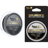 Fir Textil Select Baits X8 Method Feeder Braid Silt, Black, 0.16mm, 12.54kg, 20m