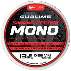 Monofilament NYTRO Sublime Sinking Feeder Maro, 300m, 0.18mm, 2.3kg