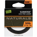 Fir Textil Fox Naturals Submerge Leader, 10m, 50lb/22.7kg Fir Textil Fox Naturals Submerge Leader, 10m, 50lb/22.7kg