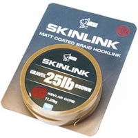 Fir Textil Nash Skinlink Stiff, Gravel-brown, 25lbs, 10m