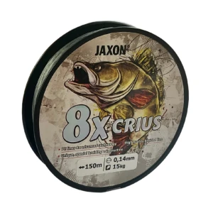 FIR TEXTIL JAXON CRIUS PE X8, GREY, 0.14mm, 15kg, 150M FIR TEXTIL JAXON CRIUS PE X8, GREY, 0.14mm, 15kg, 150M