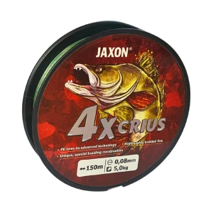 FIR TEXTIL JAXON CRIUS X4, DARK GREEN, 0.16mm, 17kg, 150M