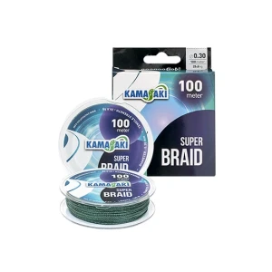 FIR TEXTIL KAMASAKI SUPER BRAID 100M 0,30 MM