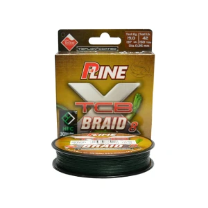 FIR TEXTIL P-LINE X TCB 8 BRAID TEFLON GREEN 0.23mm 17kg 135M