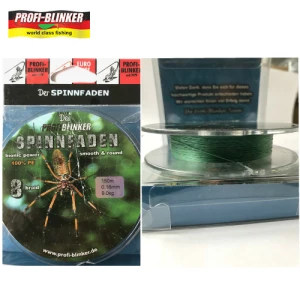 FIR TEXTIL PROFIBLINKER GREEN SPINNFADEN 8 BRAID 0.16 MM 150 M