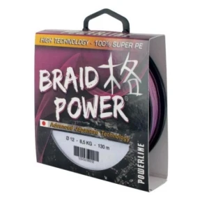 Fir Powerline Braid Power Galben Mov 0.20mm 110m