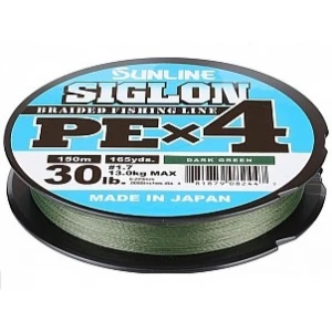 Fir Sunline Siglon PE x4 Dark Green 25LB 0.209mm